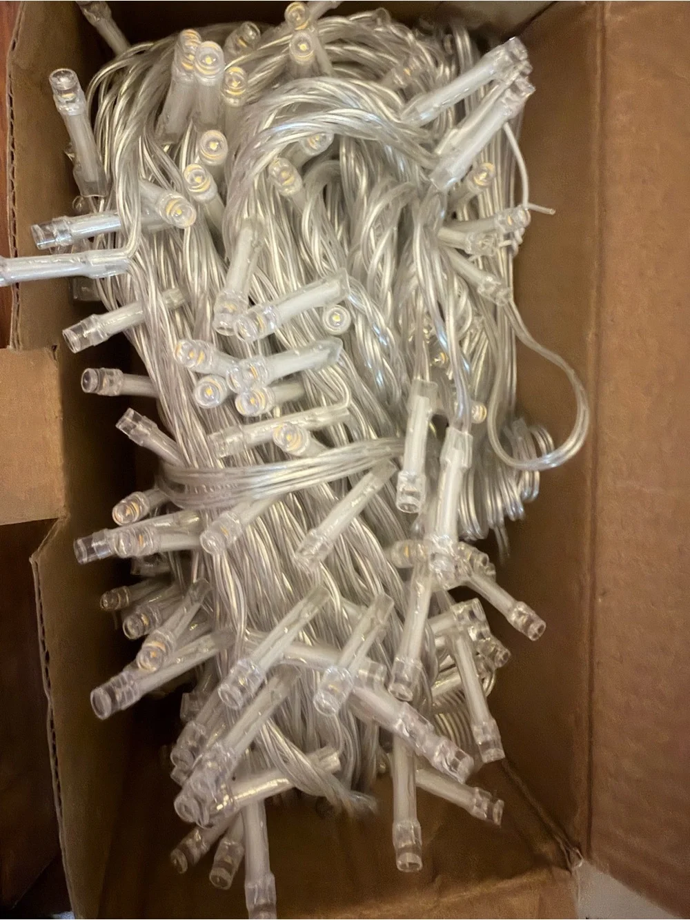 Twinkling Flexible LED Lights for Christmas Tree or Decoration.